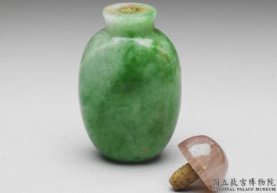 图片[3]-Jadeite snuff bottle, 18th-19th century, Qing dynasty-China Archive